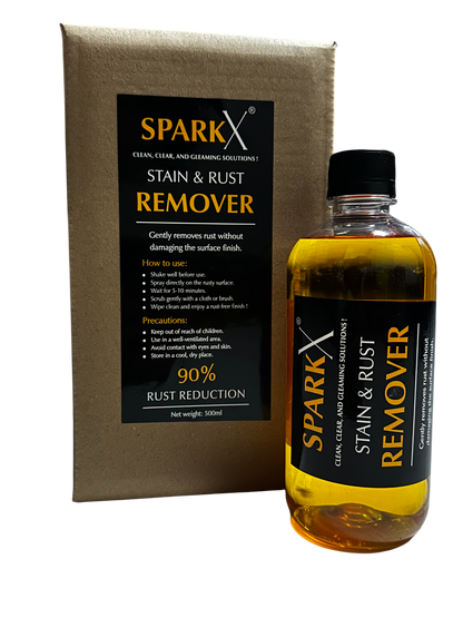 Rust & Stain Remover + Chrome Shiner 500ml with Kit | Spark X